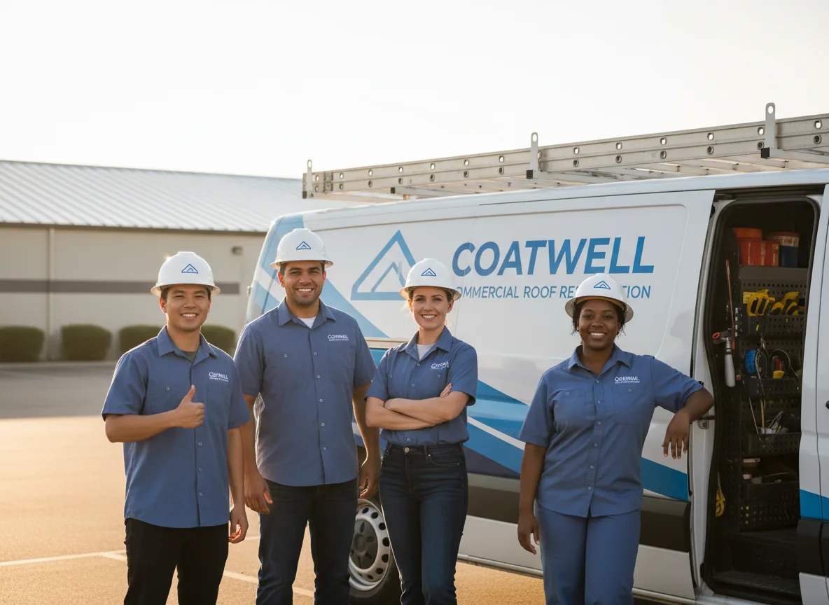 Commercial roof coating company in Newcastle, CA